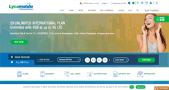 Desktop Screenshot of lycamobile.us