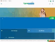 Tablet Screenshot of lycamobile.us