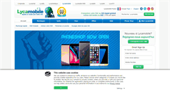 Desktop Screenshot of lycamobile.fr