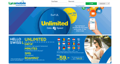 Desktop Screenshot of pos.lycamobile.ch
