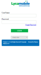 Mobile Screenshot of pos.lycamobile.ch